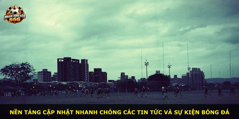 Nền tảng cập nhật nhanh chóng các tin tức và sự kiện bóng đá