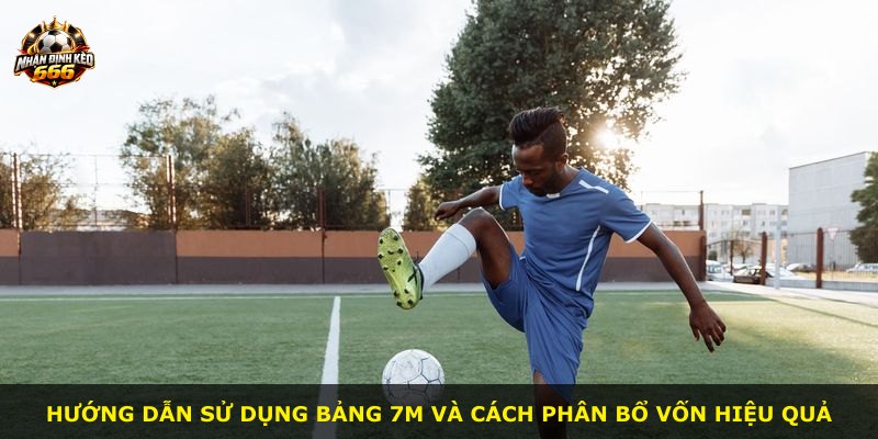 Hướng dẫn sử dụng bảng 7m và cách phân bổ vốn hiệu quả
