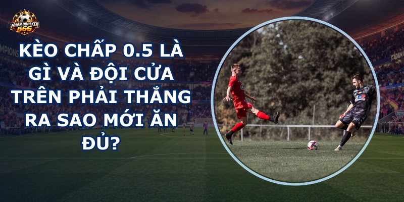 Kèo chấp 0.5 là gì