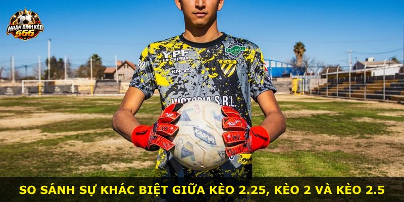 So sánh sự khác biệt giữa kèo 2.25, kèo 2 và kèo 2.5