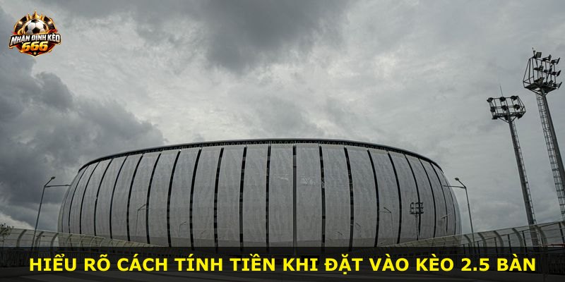 Hiểu rõ cách tính tiền khi đặt vào kèo 2.5 bàn