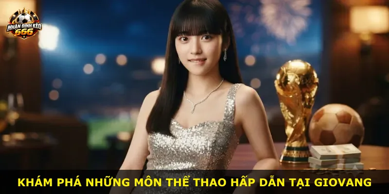 Khám phá những môn thể thao hấp dẫn tại GIOVANG
