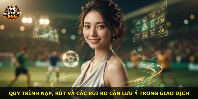 Quy trình nạp, rút và các rủi ro cần lưu ý trong giao dịch
